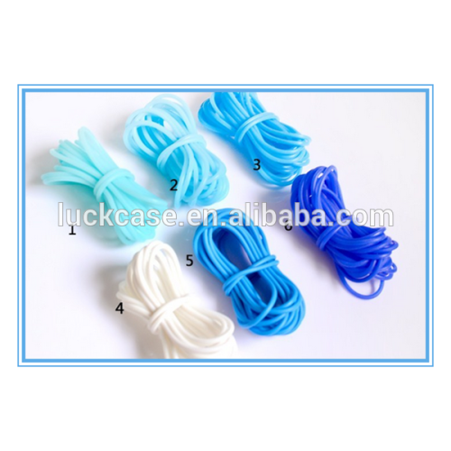 2017 New Arrial Candy Color Fashion style Colorful DIY Silicone hair bands